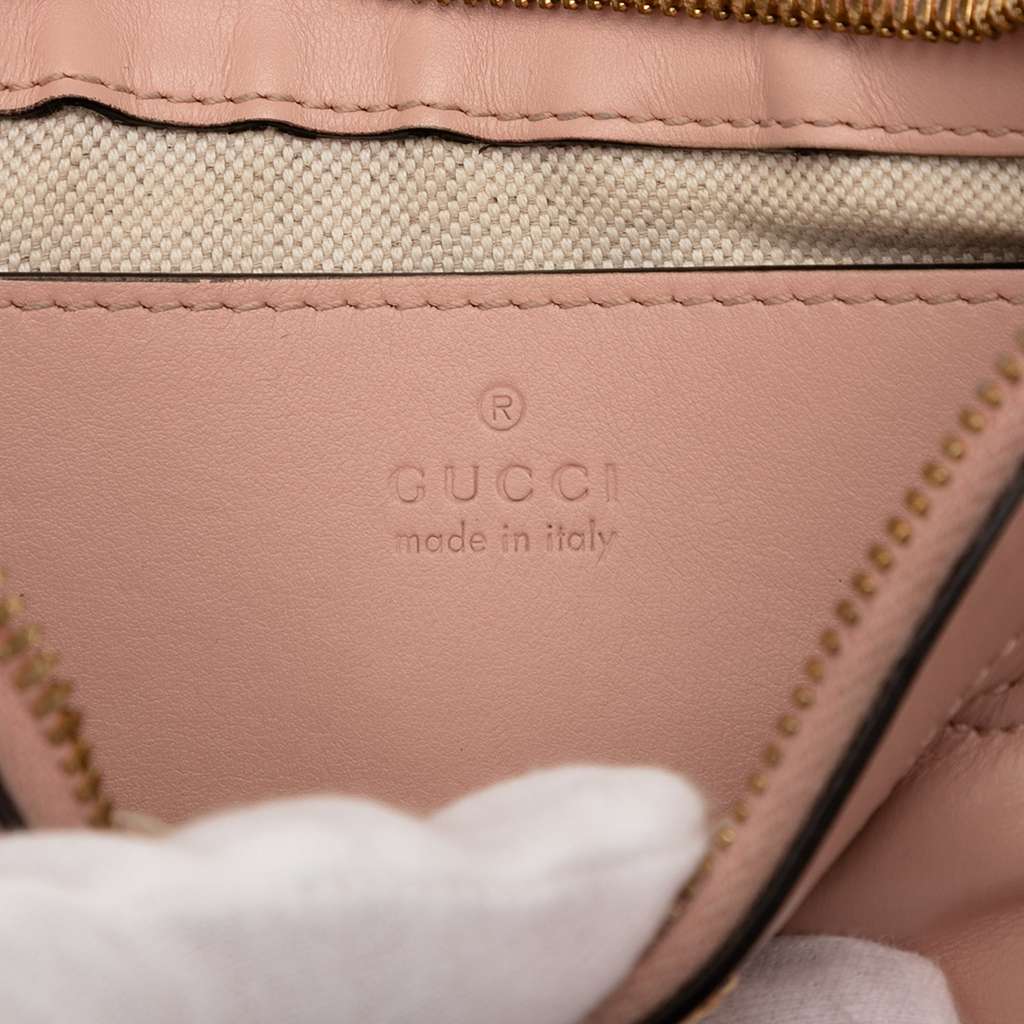 Gucci Small GG Matelasse Leather Satchel - Side view