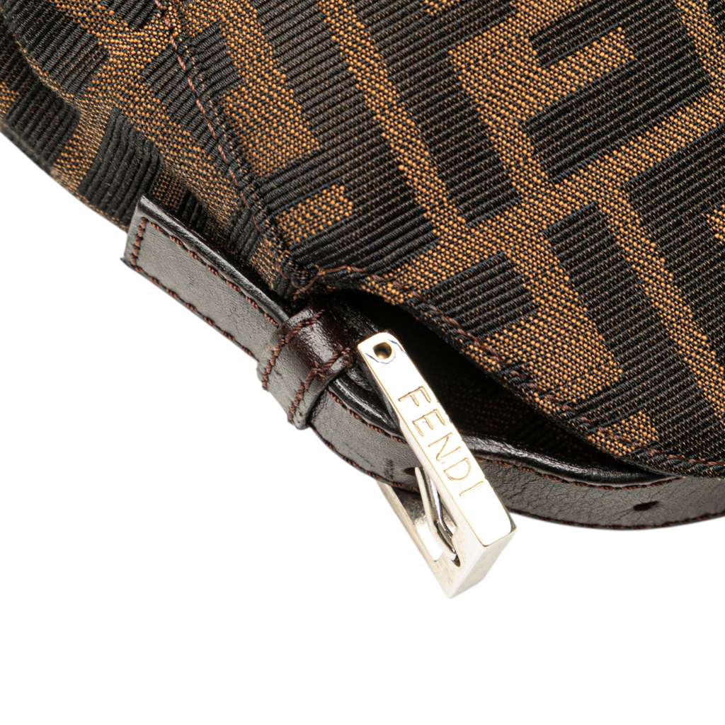 Fendi Zucca Canvas Double Flap Mamma - Image 11