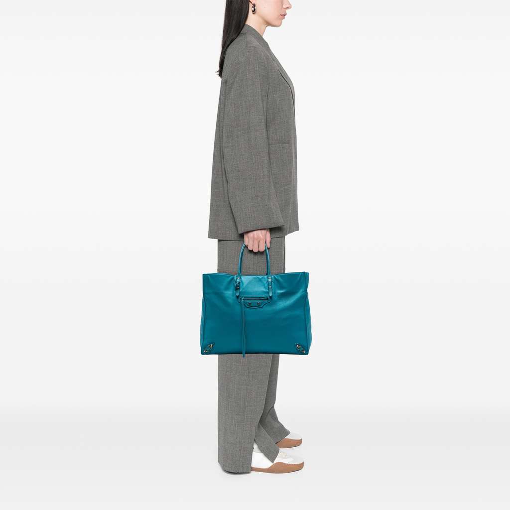 Balenciaga Leather Papier A4 Tote - Detail 2