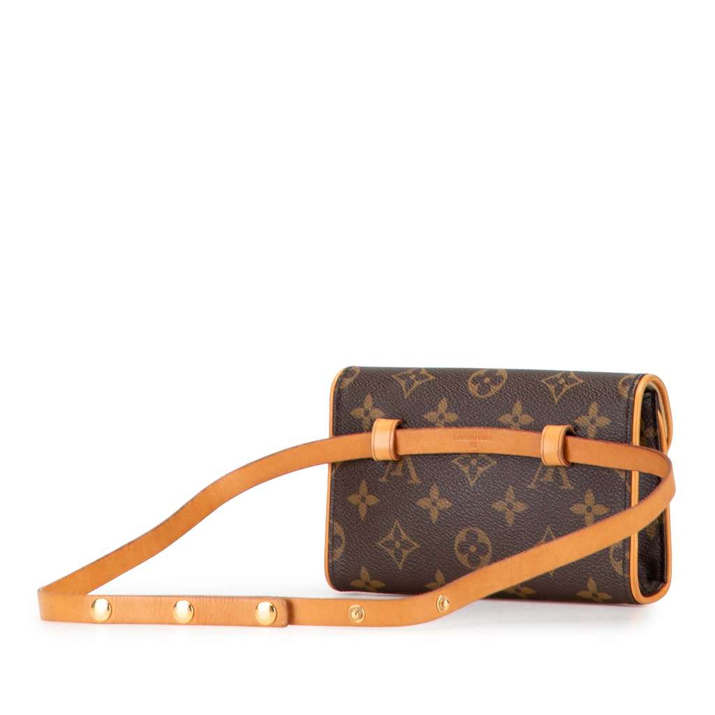 Louis Vuitton Monogram Pochette Florentine - Back view
