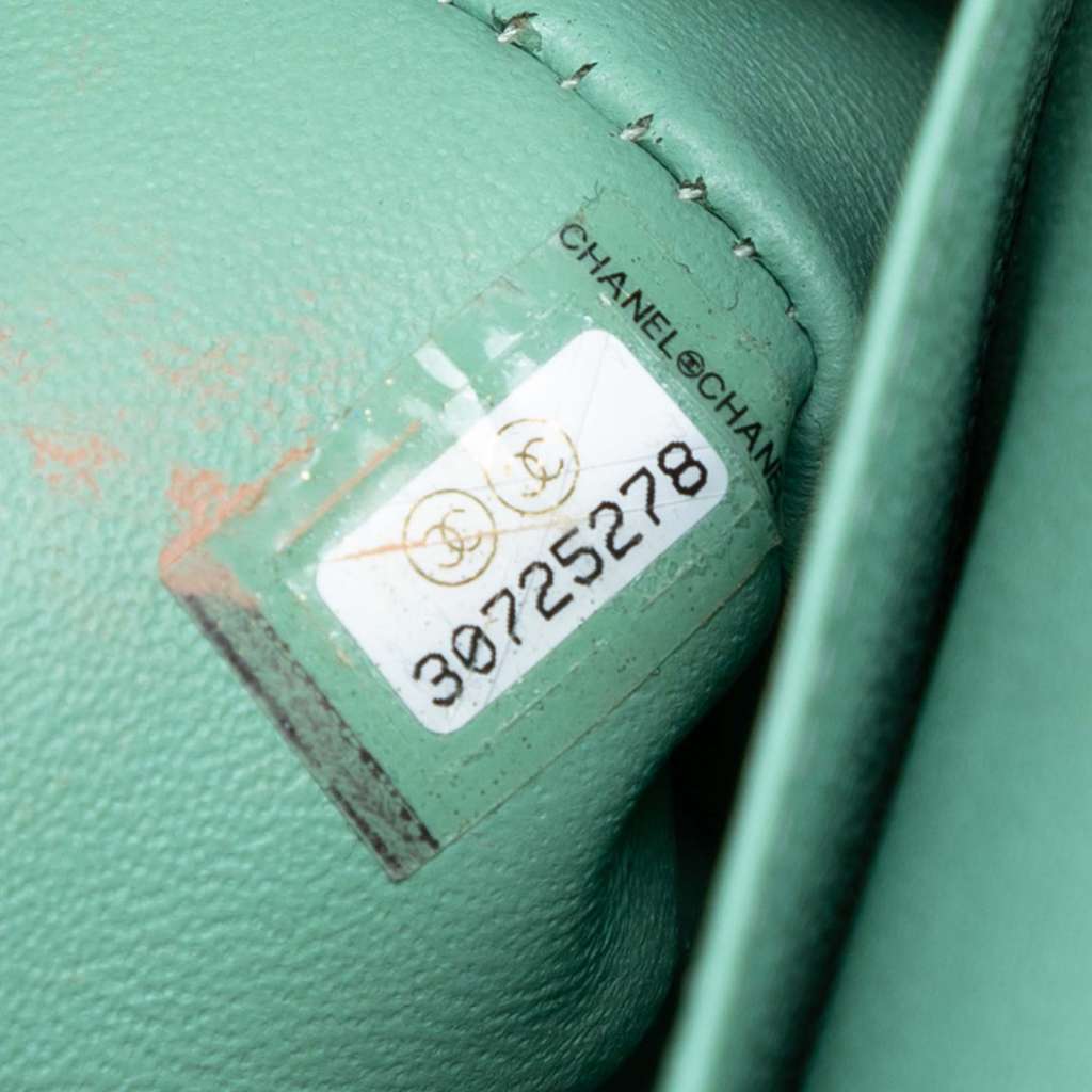 Chanel Small Classic Lambskin Double Flap - Side view