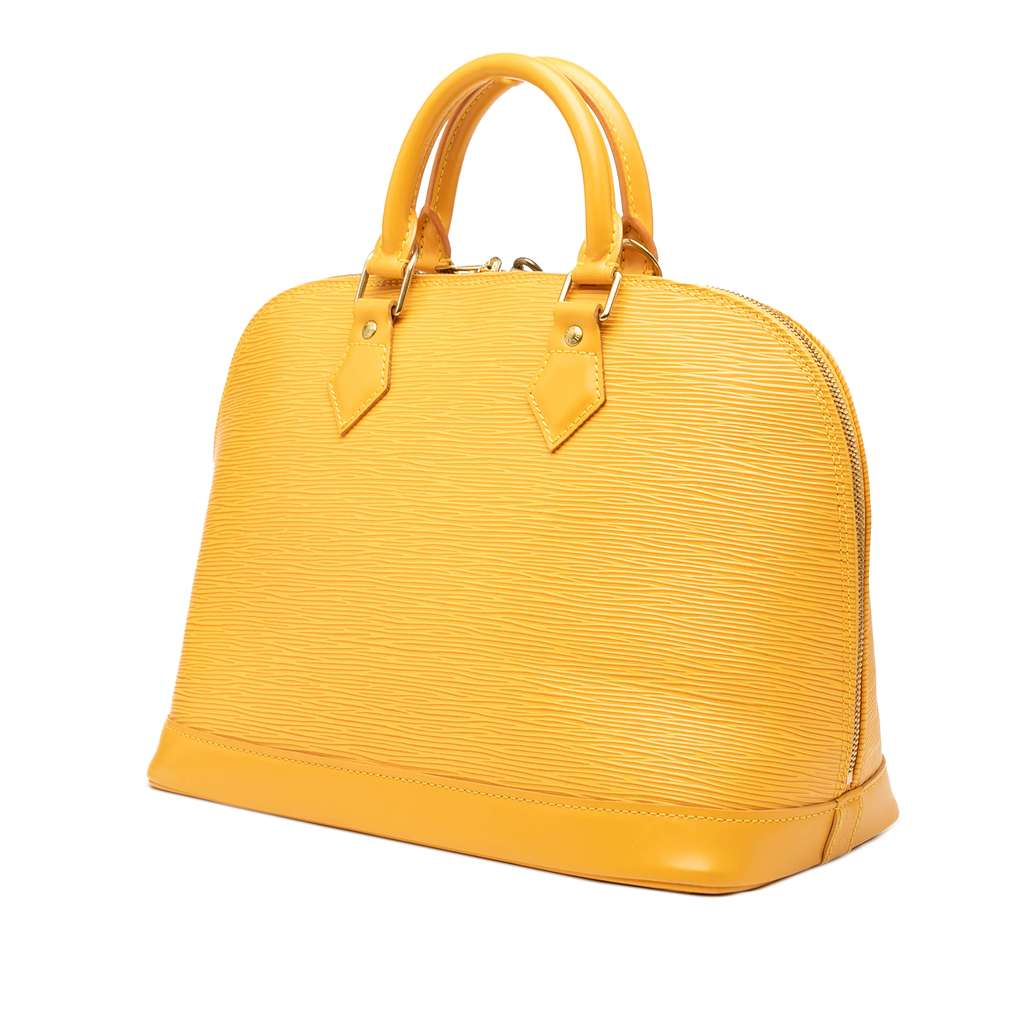 Louis Vuitton Epi Alma PM - Back view