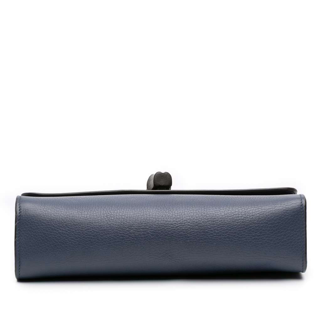 Gucci Medium Leather Miss Bamboo Crossbody - Image 6