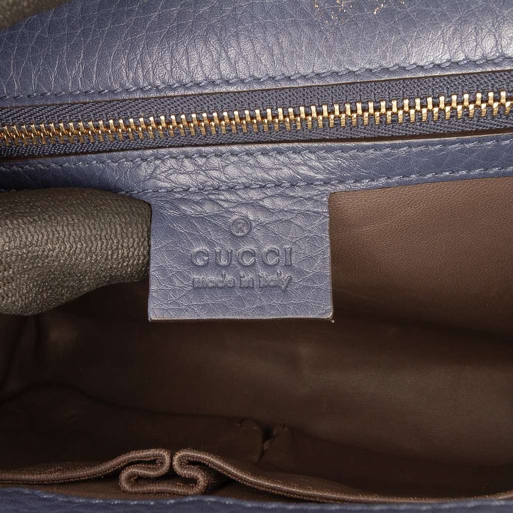 Gucci Medium Leather Miss Bamboo Crossbody - Detail 1