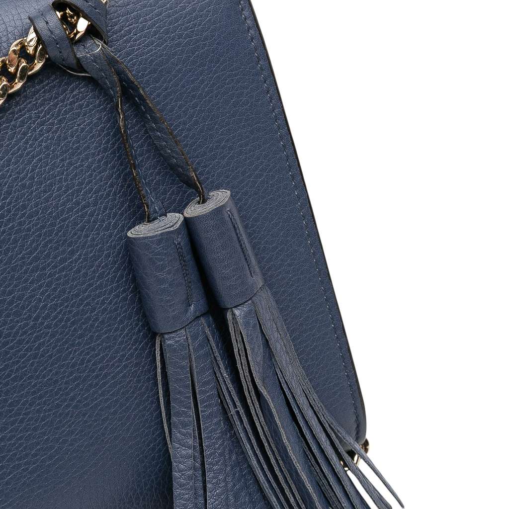 Gucci Medium Leather Miss Bamboo Crossbody - Image 11