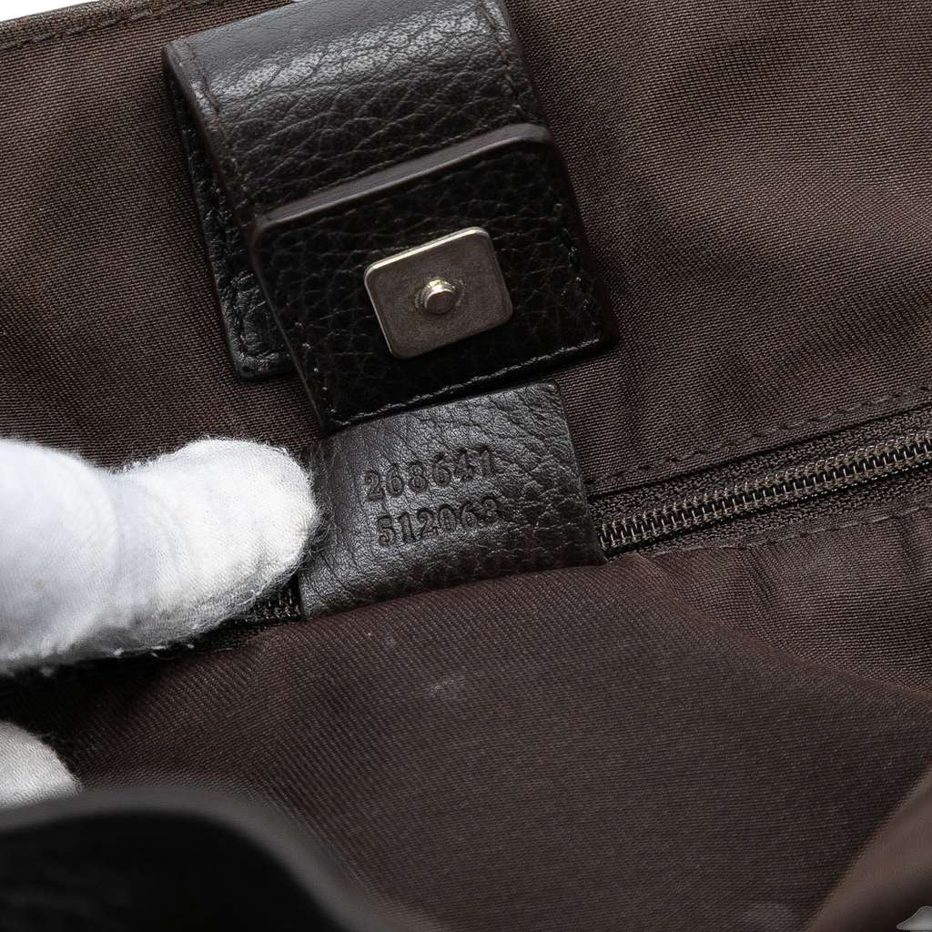 Gucci GG Canvas Abbey D Ring Convertible Satchel - Detail 1