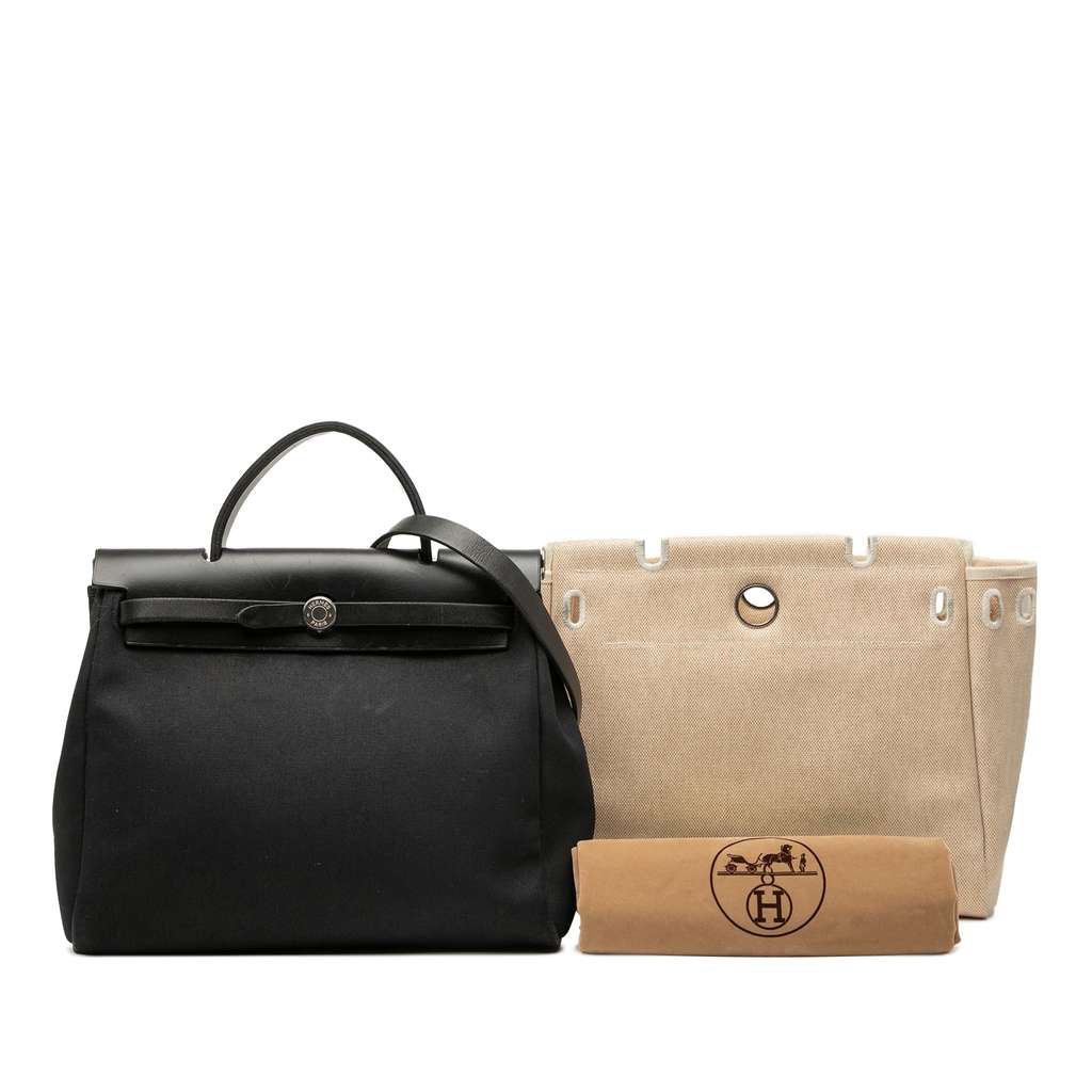 Hermès Toile Herbag PM - Image 10