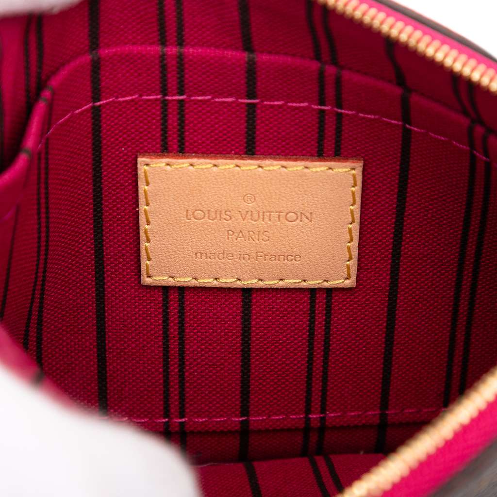 Louis Vuitton Monogram Neverfull Pochette PM - Side view