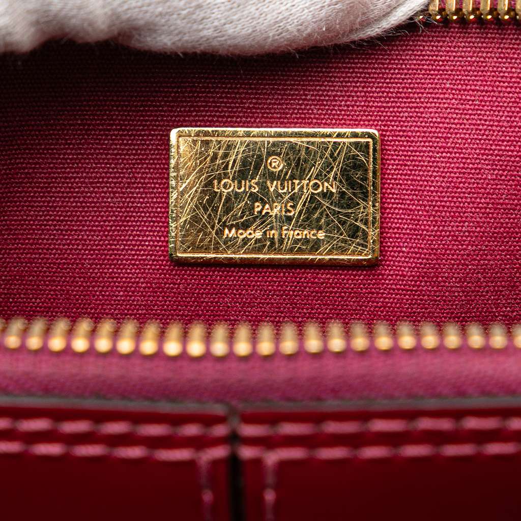 Louis Vuitton Vernis Miroir Alma BB - Side view