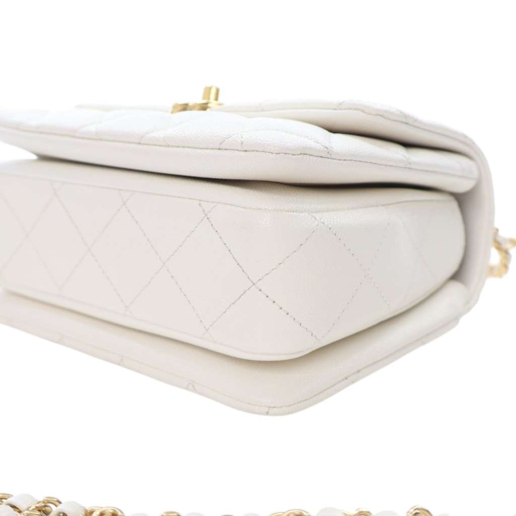 Chanel Mini Quilted Caviar Coco First Flap - Image 12