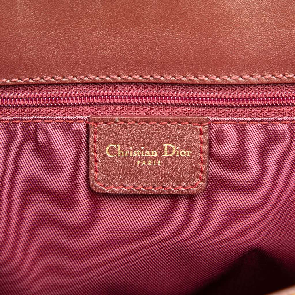 Dior Diorissimo Trotter Canvas Tote - Side view