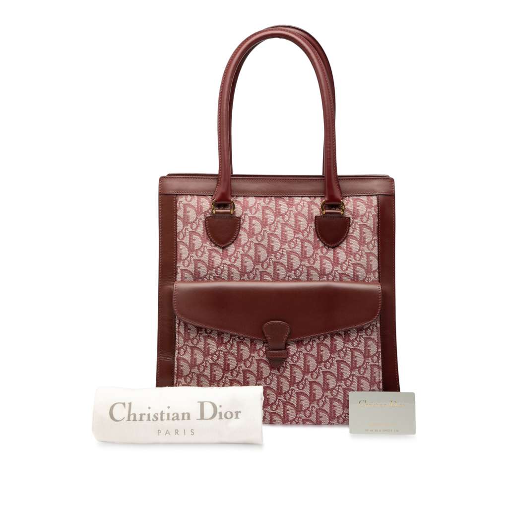 Dior Diorissimo Trotter Canvas Tote - Image 12
