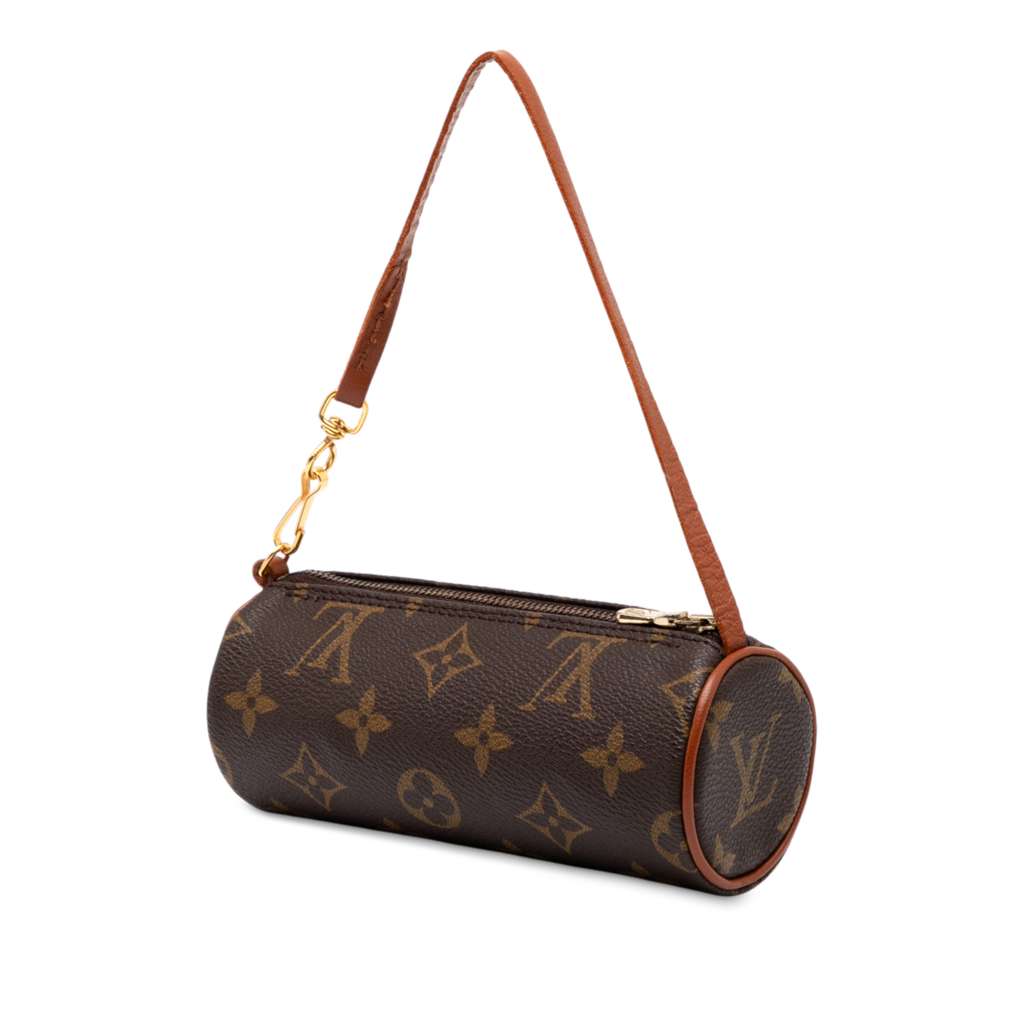 Louis Vuitton Monogram Papillon Pochette - Back view