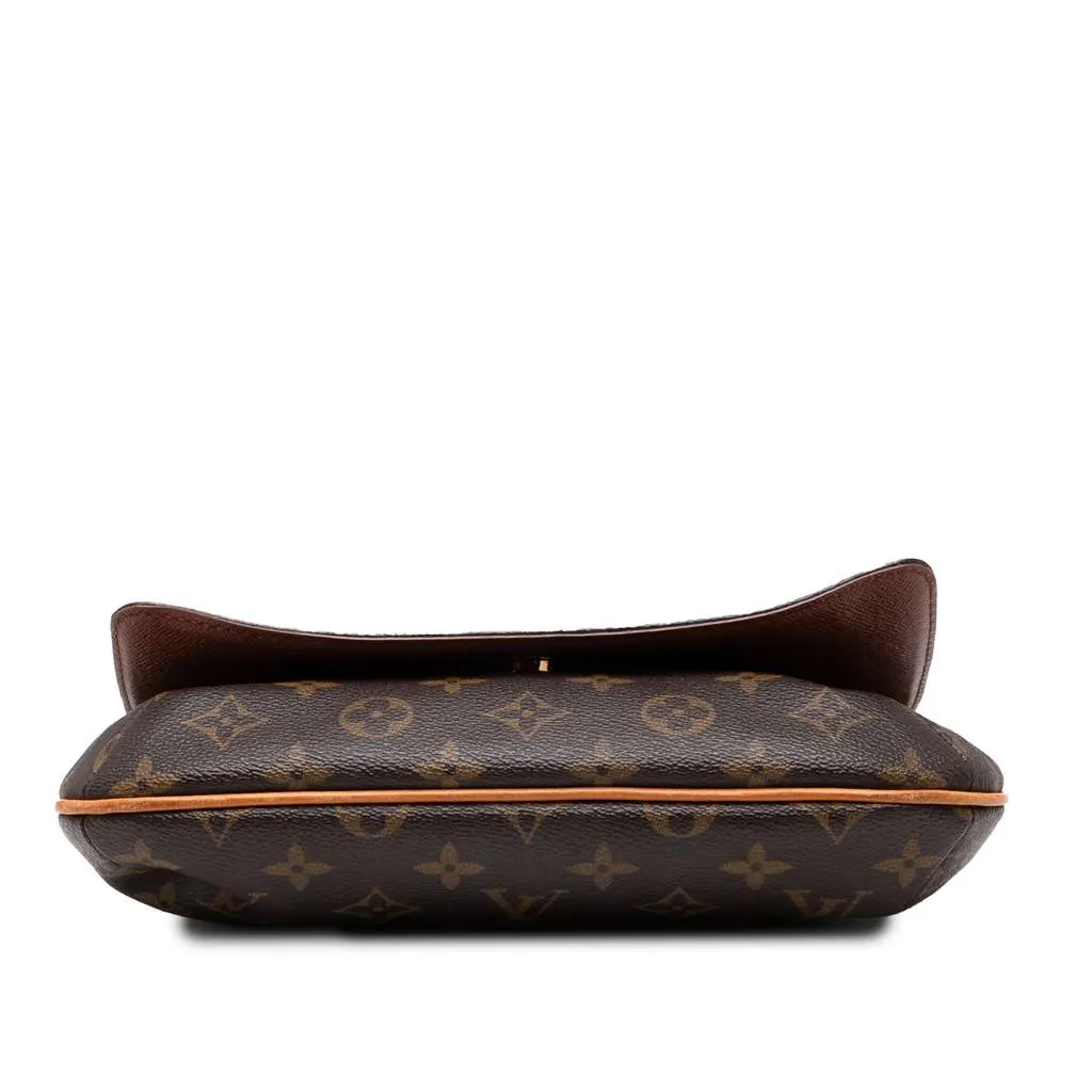 Louis Vuitton Monogram Musette Tango Short Strap Brown Good - Inside View