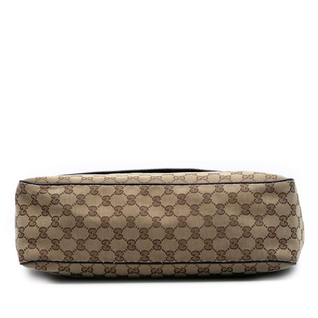 Gucci GG Canvas Web Flap Messenger Bag - Image 6