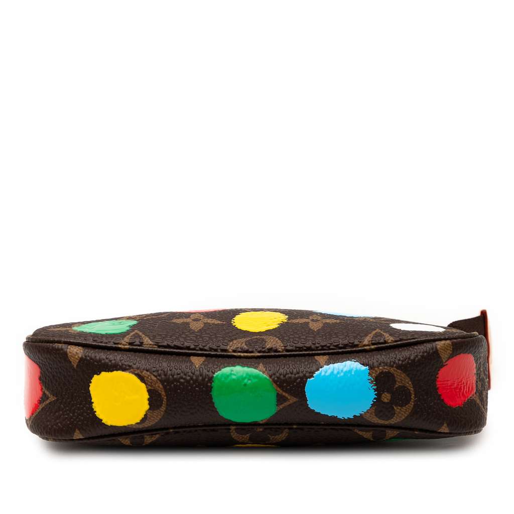 Louis Vuitton Yayoi Kusama Monogram Painted Dots Mini Pochette Accessoires - Image 6
