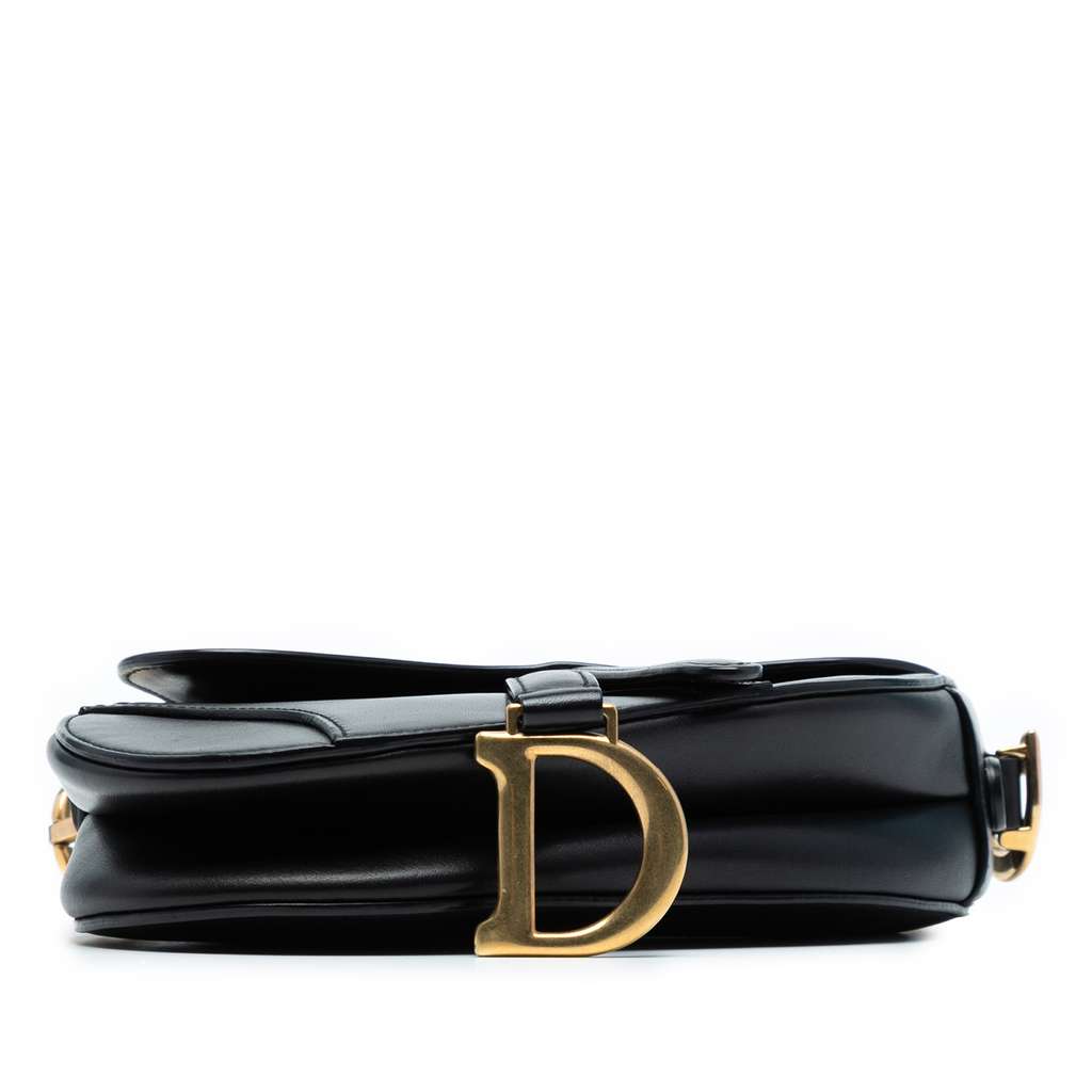 Dior Mini Smooth Calfskin Saddle Bag - Image 6