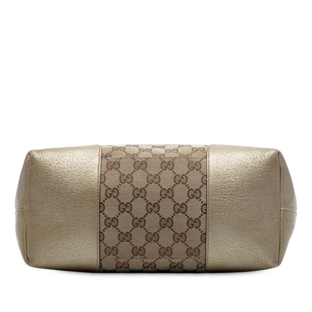 Gucci Medium GG Canvas Bree Satchel - Image 6
