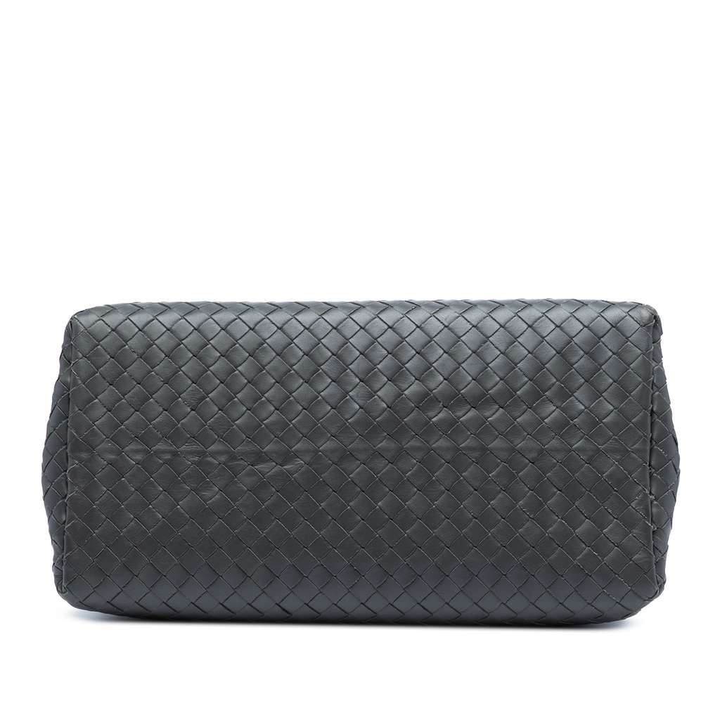 Bottega Veneta Small Nappa Intrecciato Roma Satchel - Image 6