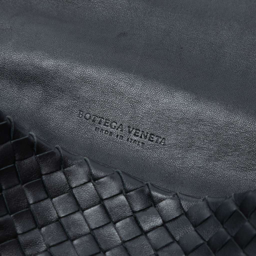 Bottega Veneta Nappa Intrecciato Flap Crossbody - Side view