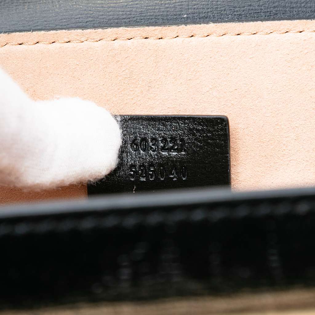 Gucci Small Leather Bamboo Padlock Satchel - Detail 1