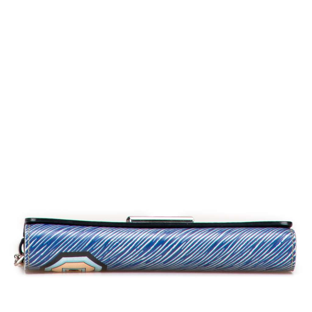 Louis Vuitton Epi Denim Twist Azteque Wallet on Chain - Image 6