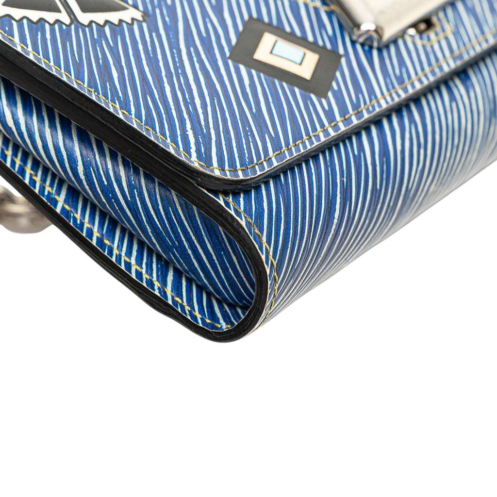 Louis Vuitton Epi Denim Twist Azteque Wallet on Chain - Side view