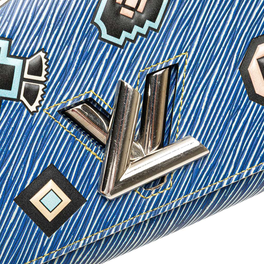 Louis Vuitton Epi Denim Twist Azteque Wallet on Chain - Detail 1