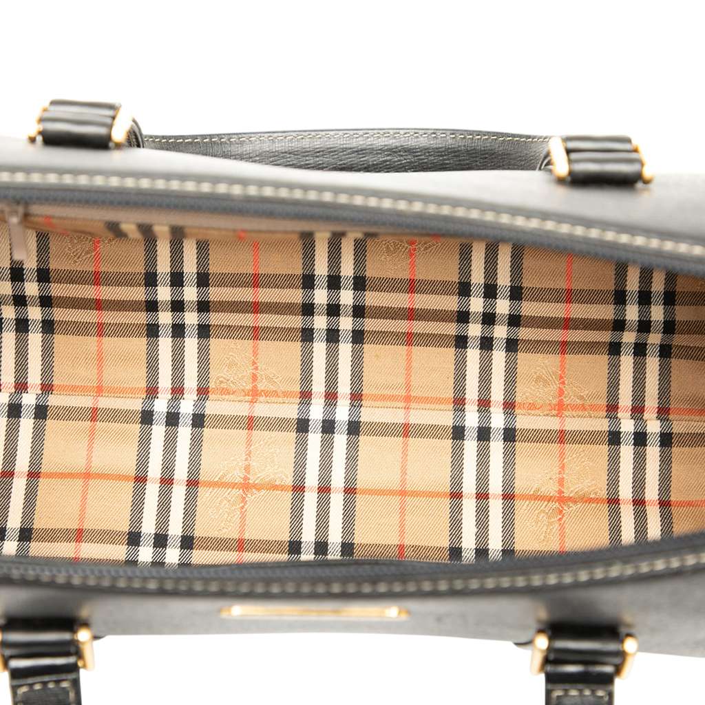 Burberry Leather Handbag - 4