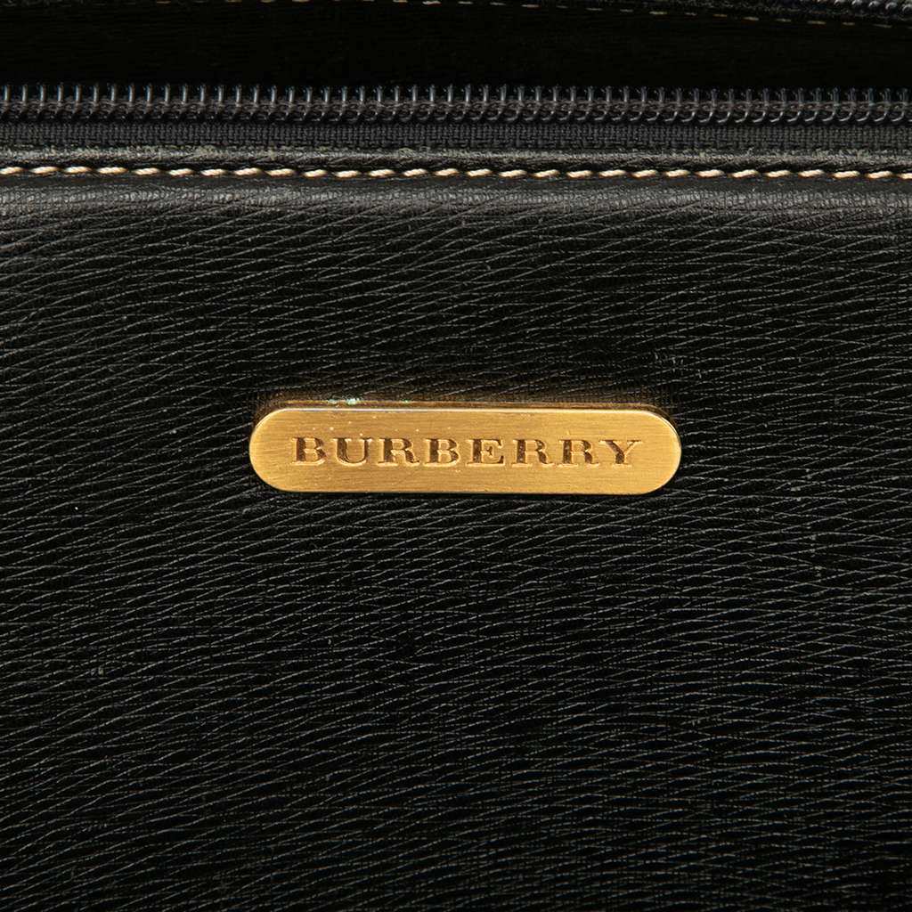 Burberry Leather Handbag - Side view