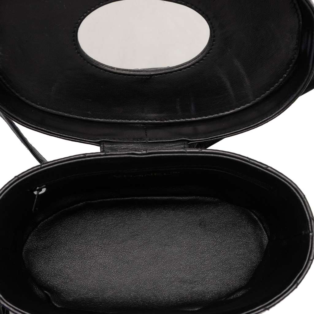 Chanel CC Quilted Lambskin Tassel Vanity Bag - 4