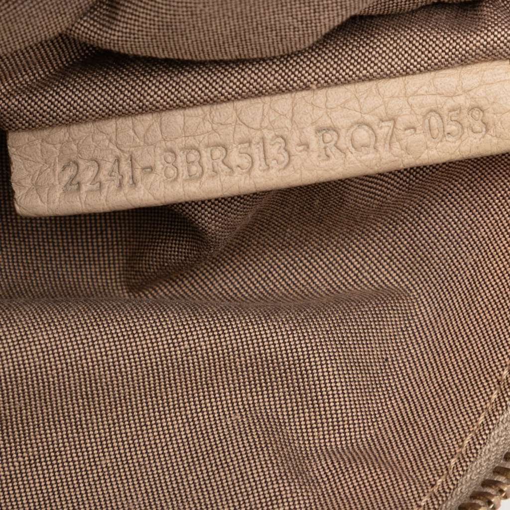 Fendi Zucchino Canvas Triple Strap Pochette Shoulder Bag - Detail 1