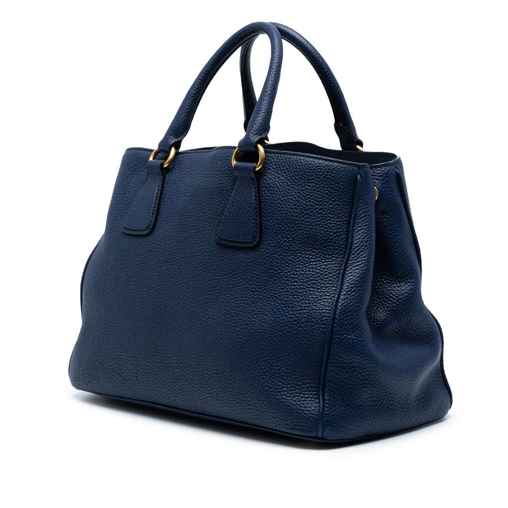 Prada Vitello Daino Open Convertible Tote - 2