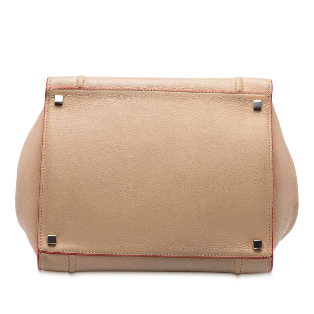 Celine Medium Leather Phantom Luggage Tote - Image 6