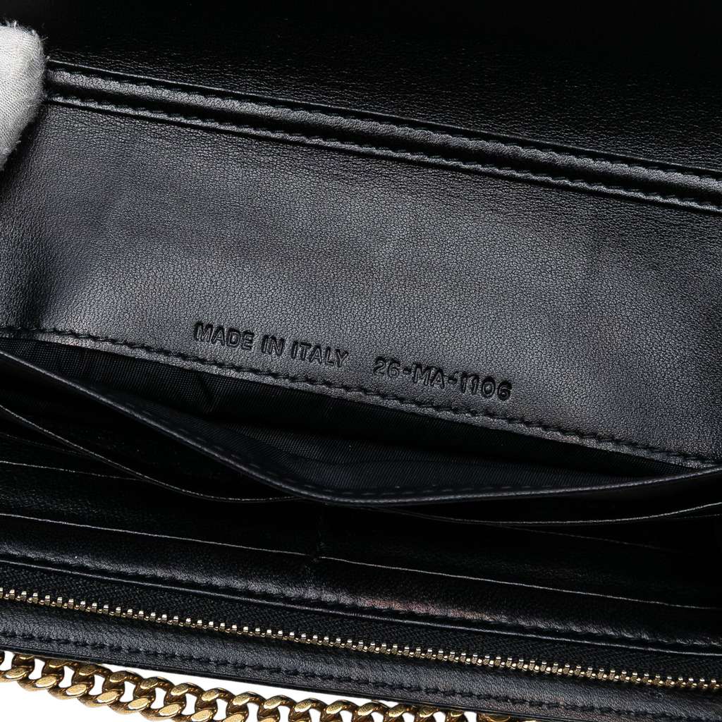 Dior Grained Calfskin Diorama Croisiere Wallet on Chain - Detail 1