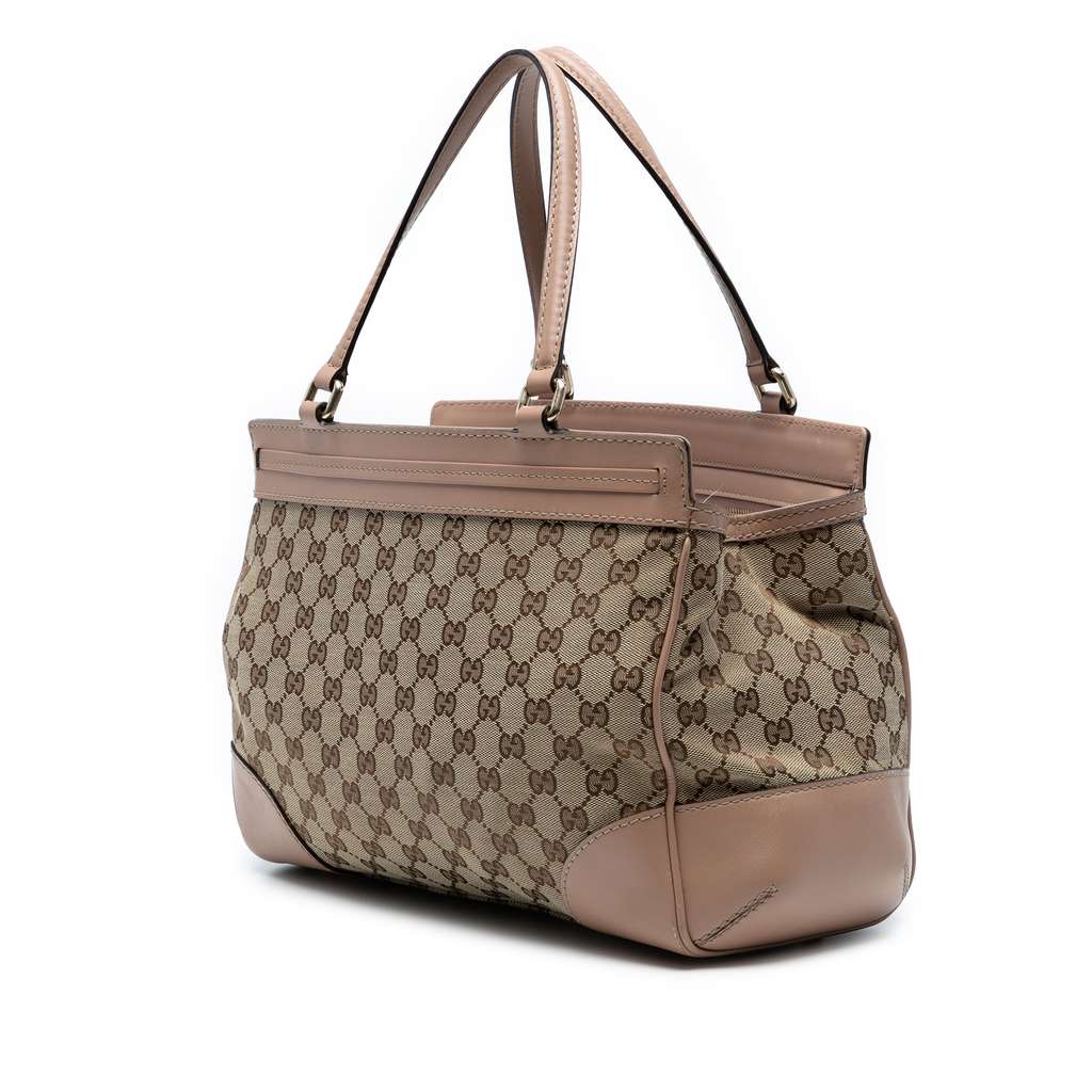 Gucci GG Canvas Mayfair Tote - Back view