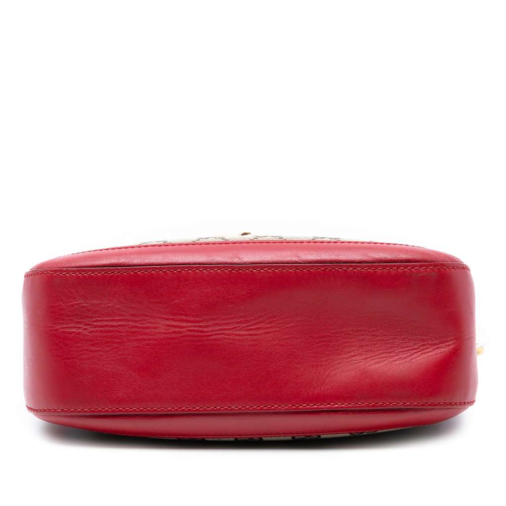 Gucci Medium GG Canvas Lady Web Crossbody - Image 6