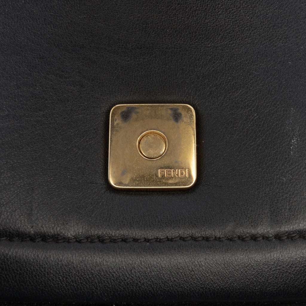 Fendi Mini Nappa Apolo Chain Baguette Shoulder Bag - Detail 2