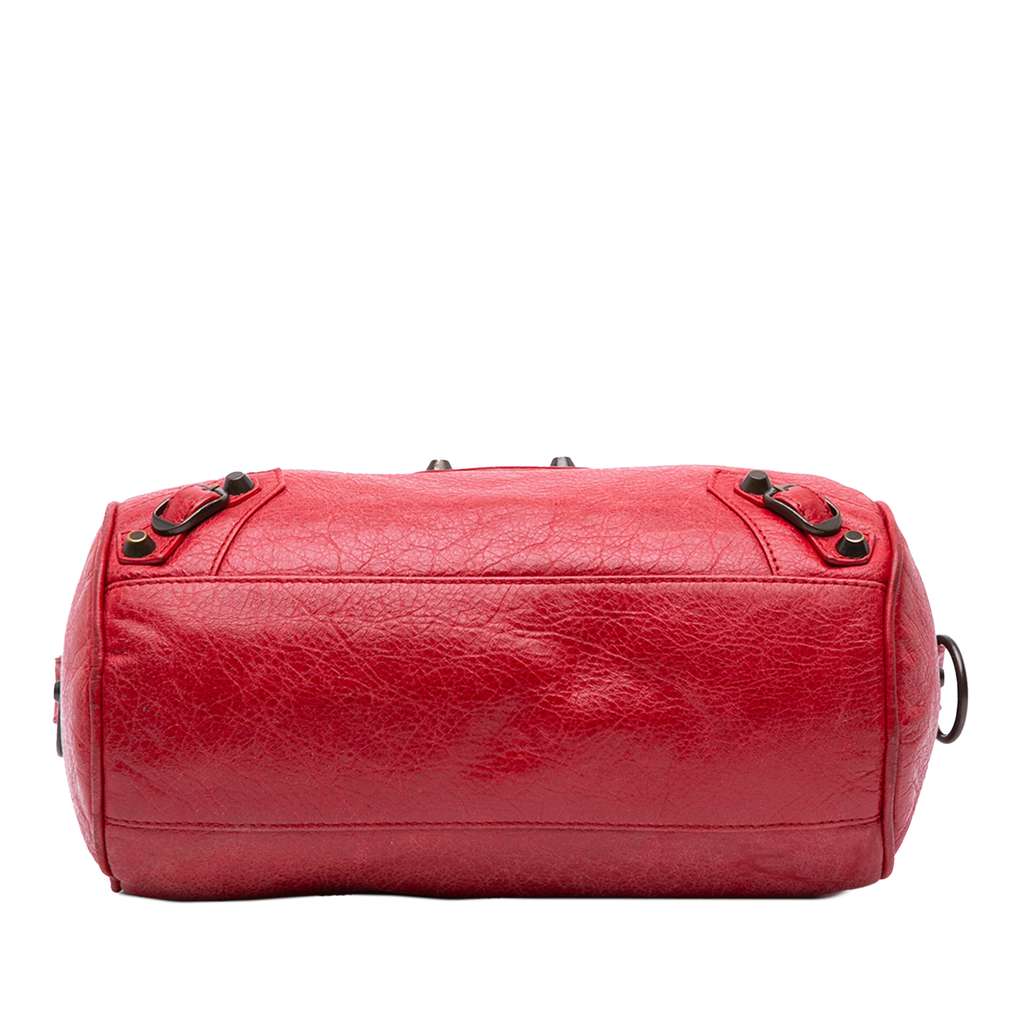 Balenciaga Mini Lambskin Motocross Twiggy Satchel - 3