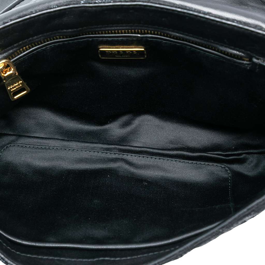 Prada Tessuto Lurex Flap Crossbody - 4