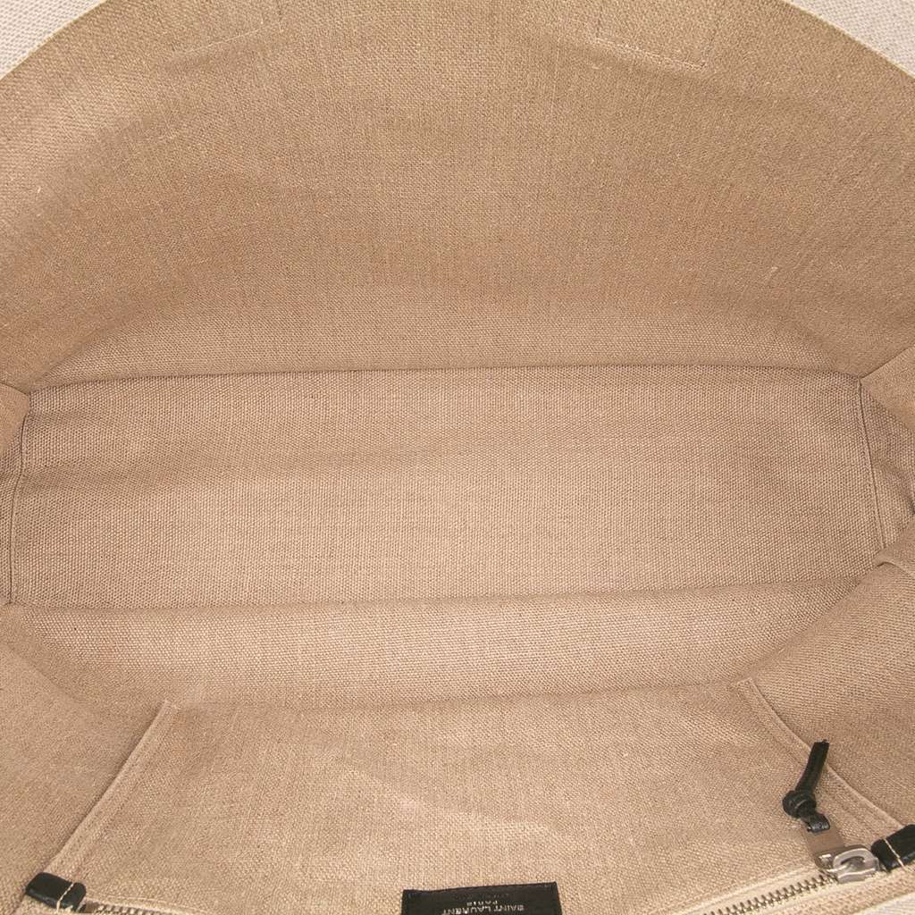 Saint Laurent Canvas Rive Gauche Tote - 4
