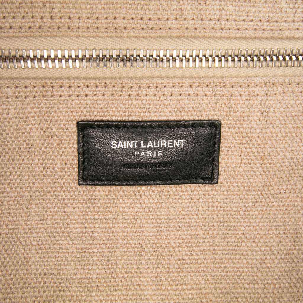 Saint Laurent Canvas Rive Gauche Tote - Side view