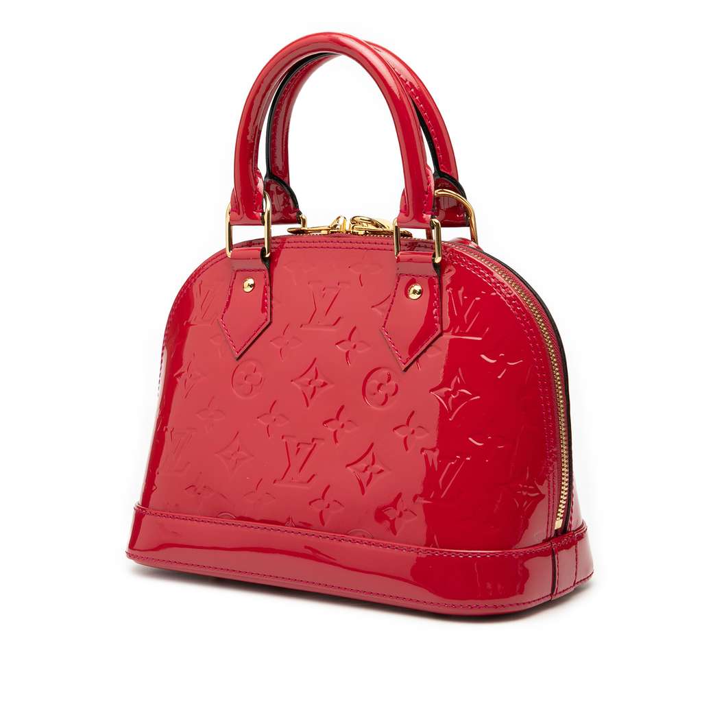 Louis Vuitton Monogram Vernis Alma BB - Back view