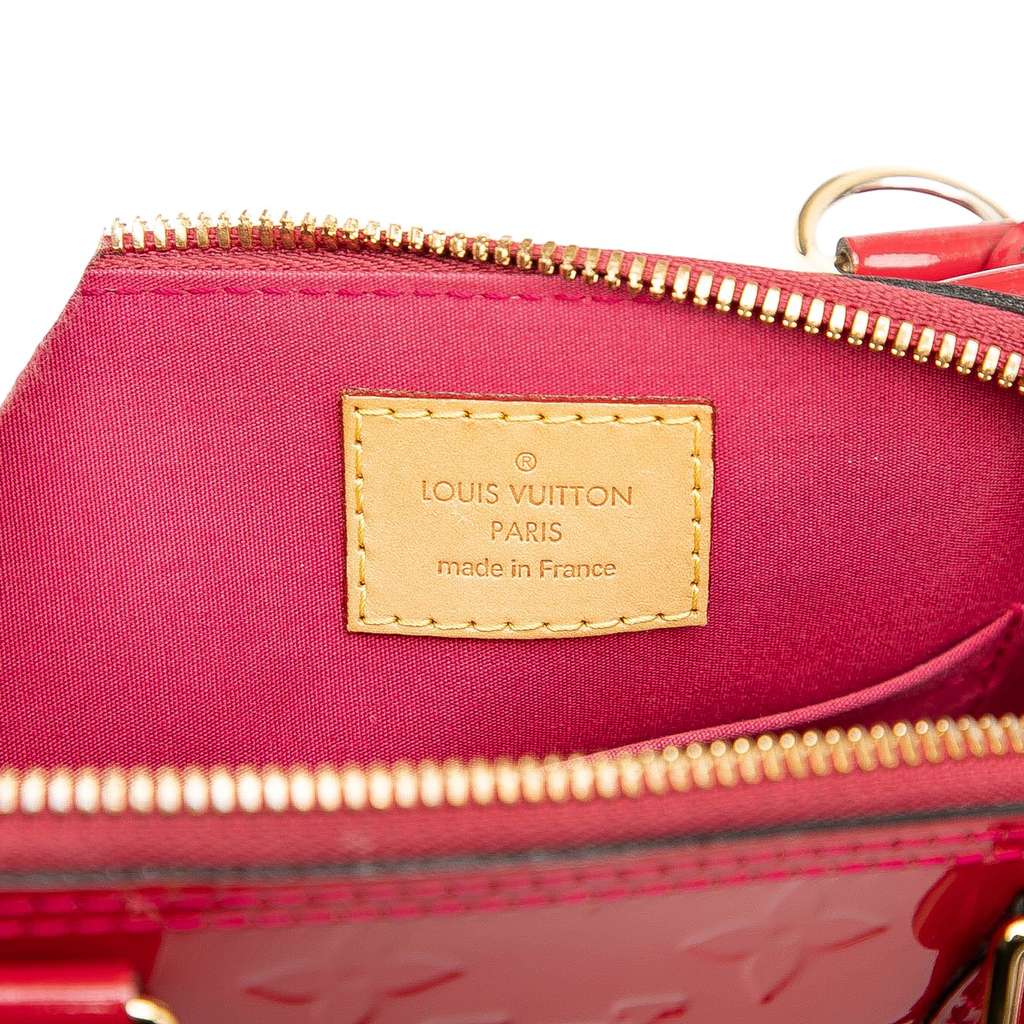 Louis Vuitton Monogram Vernis Alma BB - Side view