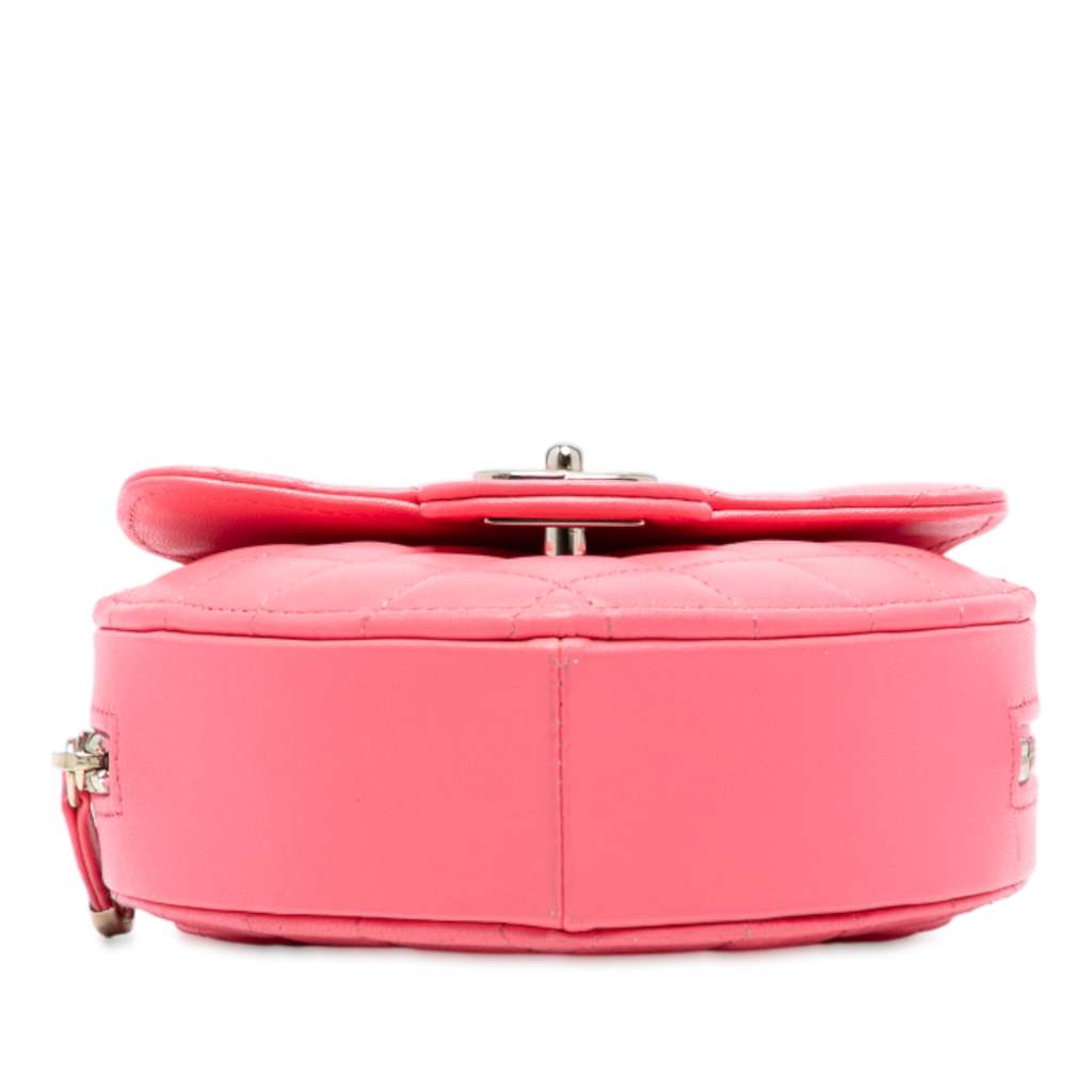 Chanel Mini Lambskin CC in Love Heart Crossbody - Image 6