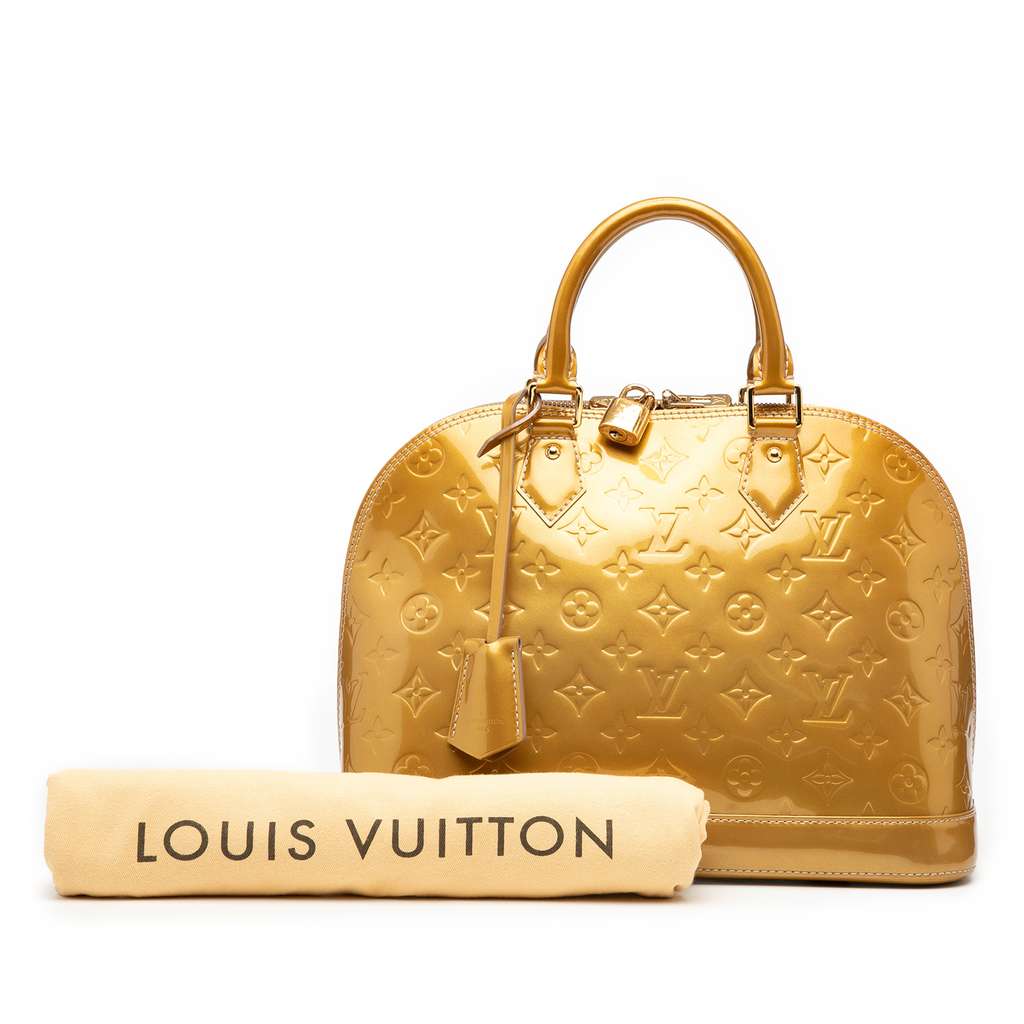 Louis Vuitton Monogram Vernis Alma PM - Image 10