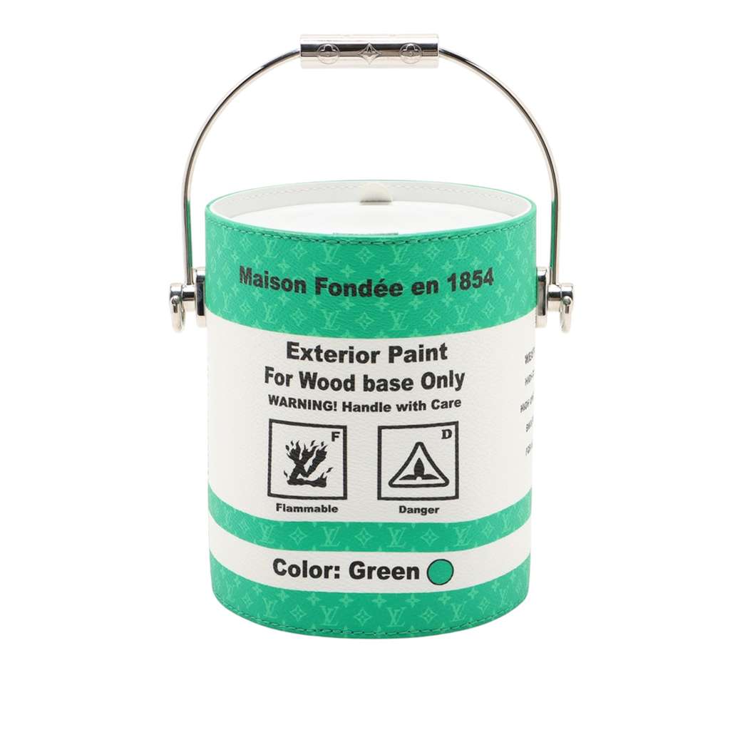 Louis Vuitton Monogram Paint Can - Back view