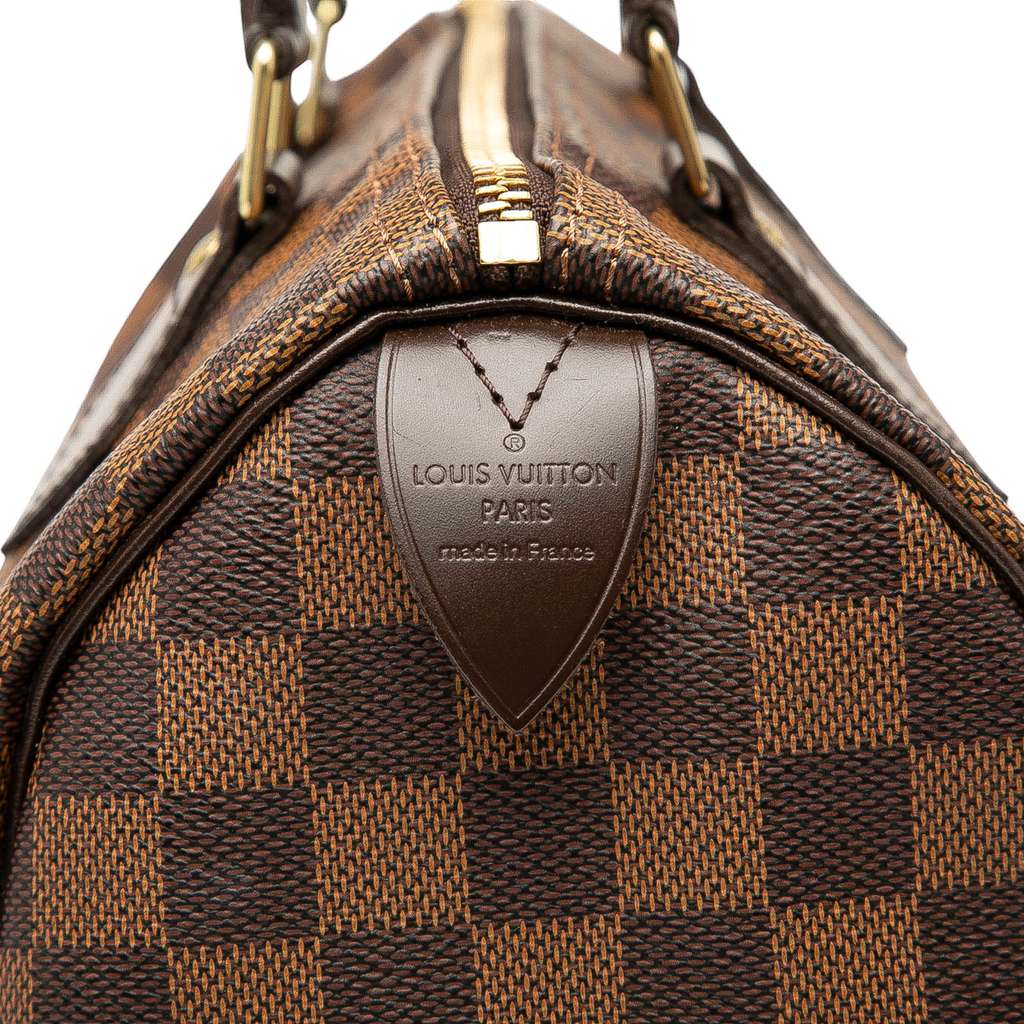 Louis Vuitton Damier Ebene Speedy 25 - Detail 1