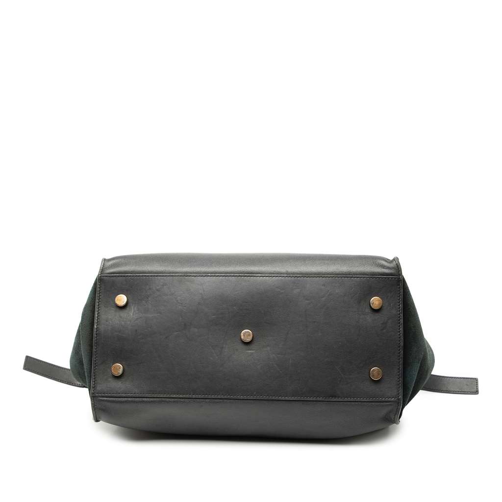 Saint Laurent Small Leather Downtown Cabas Satchel - Image 6