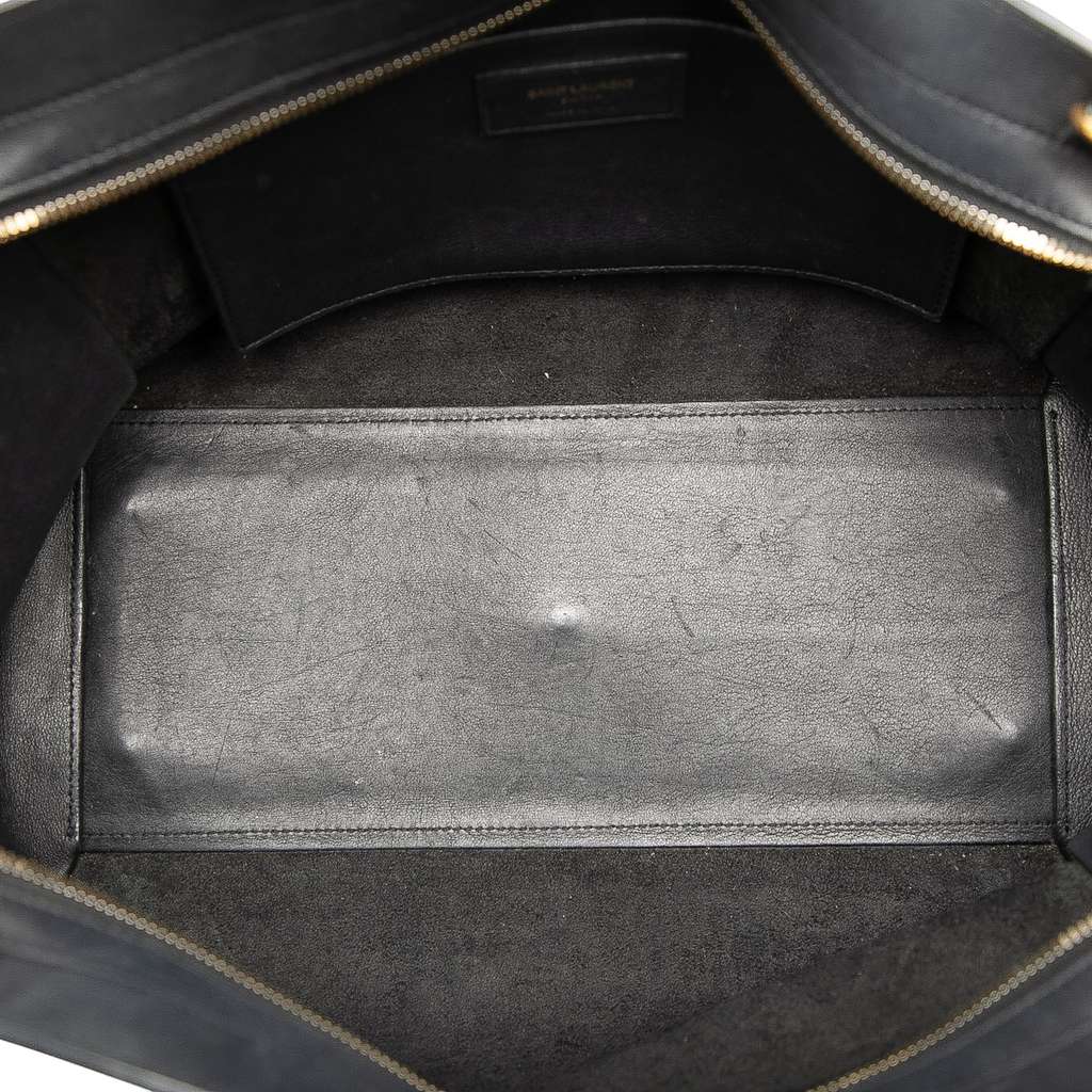 Saint Laurent Small Leather Downtown Cabas Satchel - 4